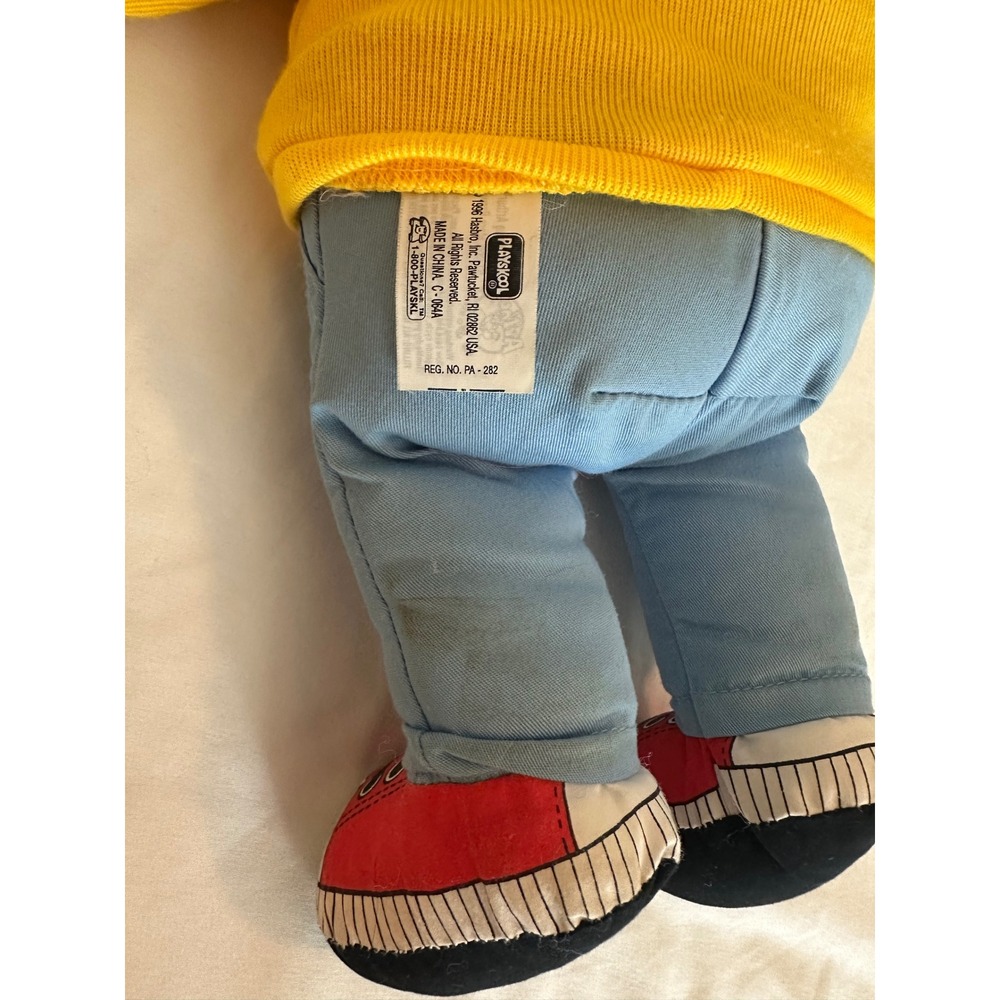 Vintage 1996 Playskool Talking Arthur Plush Doll Marc Brown PBS Kids 16 Inch - Picture 8 of 8